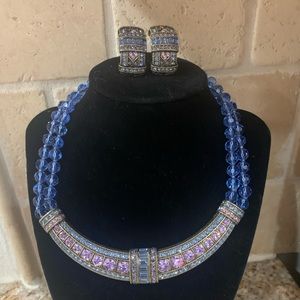 Heidi Daus Gorgeous Necklace and Earrings Set 😱